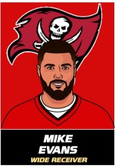 Mike Evans - WR #13