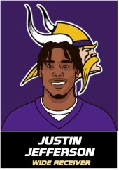 Justin Jefferson - WR #18
