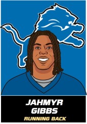 Jahmyr Gibbs - RB #26